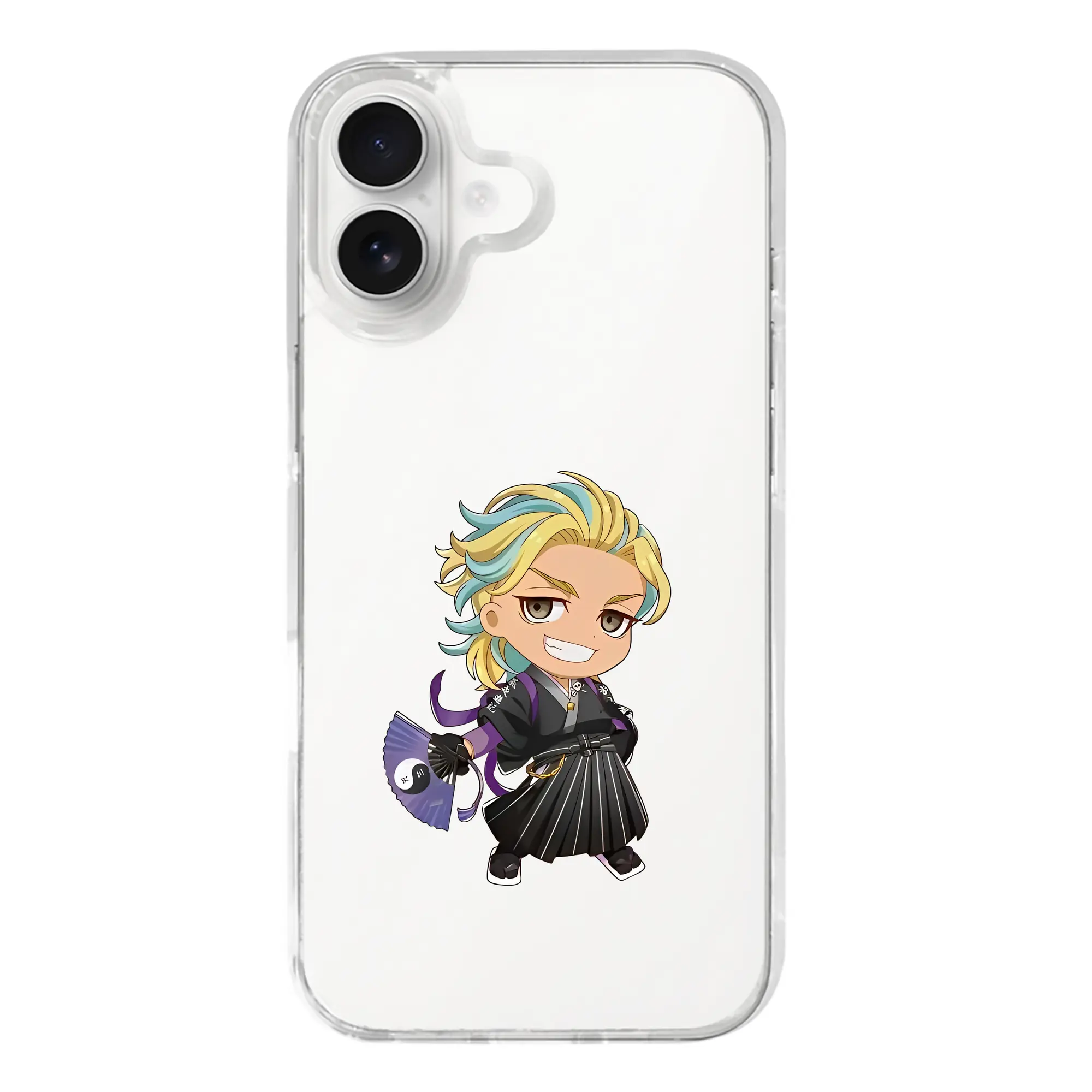 東京リベンジャーズ グッズ,灰谷竜胆 - iPhone 17シリーズ 透明スマホケース – 薄型・耐衝撃・精密フィット保護カバー